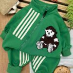 سویشرت شلوار خرس زیپ دار کد 765