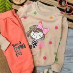 بلوز شلوار دختر پاپیونی کد 770