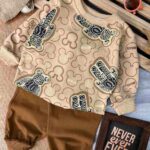 بلوز شلوار میکی رباتی کد 830