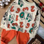 بلوز شلوار حیوانات چاپی کد 859