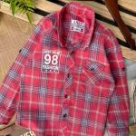 بلوز تک چهارخونه 98 کد 932