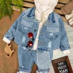 کت شلوار دوجیب راه راه کد 958