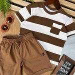 شلوارک کتان کد 986