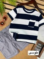 شلوارک کتان کد 986 - Image 5