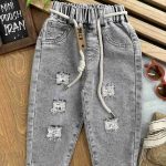 شلوار جین زاپ دار (وارداتی) کد 998