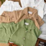 ست موسلین جیب دار کد 979