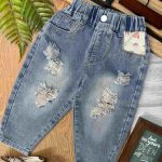 شلوار جین آدمک ( وارداتی ) کد 1035