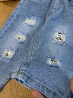 شلوار جین حروف زاپ دار ( وارداتی ) کد 1045 - Image 2