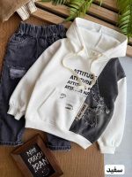 هودی تک دورس و جین ستاره (وارداتی) کد 1049