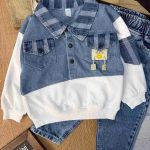 بلوز تک وارداتی یقه دار 1056