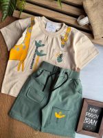 تیشرت شلوارک زرافه و برگ کد 1059 - Image 3