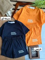 تیشرت شلوارک child mood کد 1081 - Image 3