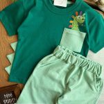 تیشرت شلوارک حیوانات گوگولی کد 1145