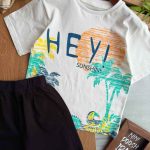 تیشرت شلوارک hey کد 1155