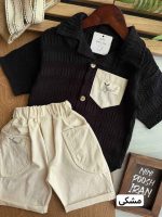 تیشرت شلوارک مراکشی جیب دار کد 1159 - Image 3