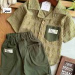 تیشرت شلوارک مراکشی جیب دار کد 1159