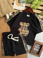 تیشرت شلوارک تدی باربری کد 1163