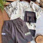 تیشرت شلوارک جیب پاکتی ( وارداتی ) کد 1192