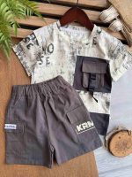 تیشرت شلوارک جیب پاکتی ( وارداتی ) کد 1192