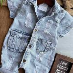 سرهمی جین زاپ دار ( کوتاه ) کد 1196