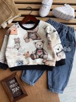 ست تدی تمام چاپ ( وارداتی ) کد 1209 - Image 3