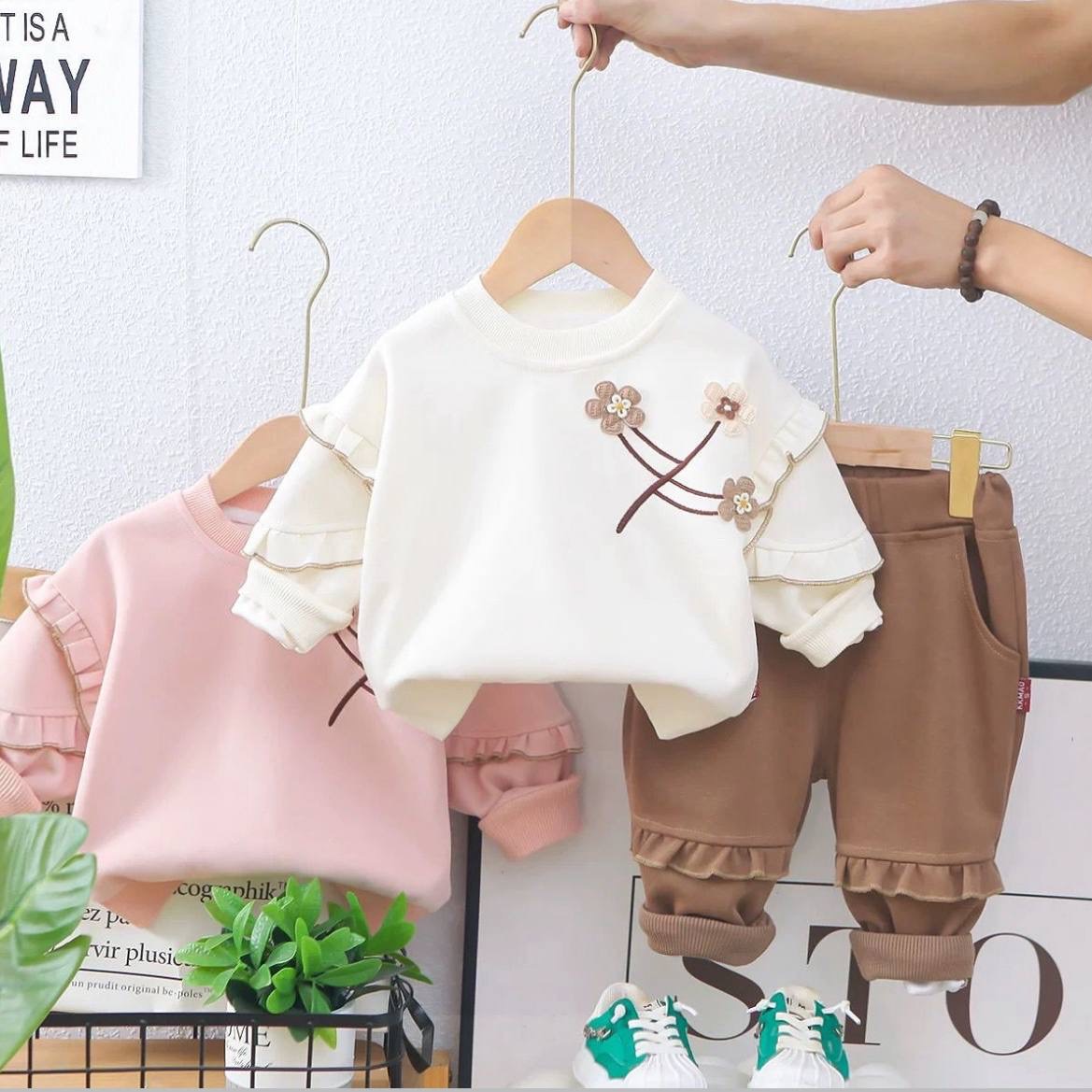 IMG_4841 بلوز شلوار شاخه گل ( وارداتی ) کد 1263 - Image 1