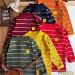 بلوز تک کبریتی راه راه کد 1240