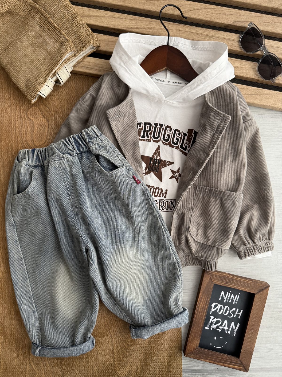 سه تیکه گری استایل کد 1341 - Image 2