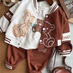 سه تیکه دو رنگ خرسی کد 741