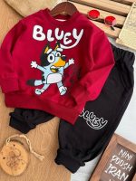 بلوز شلوار کارتونی bluey کد 1287 - Image 4