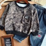 بلوز شلوار جیب دار AE کد 1343