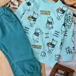 ست چاپی تدی آبی کد 1303