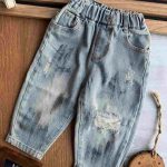 شلوار جین استریپ ( وارداتی ) کد ۱۴۲۹