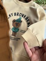 ست چاپی تدی قهوه ای کد 1417 - Image 3