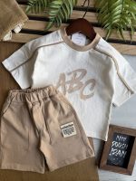 تیشرت شلوارک ABC کد 1474 - Image 2