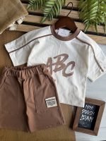 تیشرت شلوارک ABC کد 1474 - Image 3