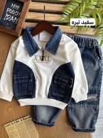 بلوز شلوار جین XXL کد 1456