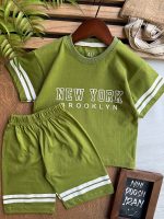 تیشرت شلوارک New York کد 1531 - Image 4