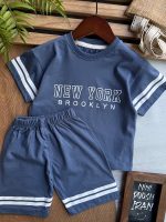 تیشرت شلوارک New York کد 1531 - Image 5