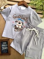 تیشرت شلوارک GOOD LUCK کد 1540 - Image 5