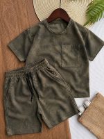 تیشرت شلوارک زاپدار کد 1598 - Image 3